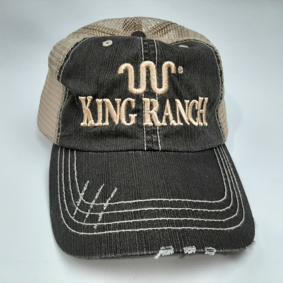 Accessories King Ranch Distressed Mesh Trucker